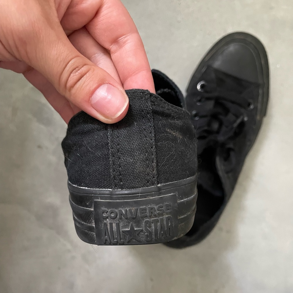 Converse all star black